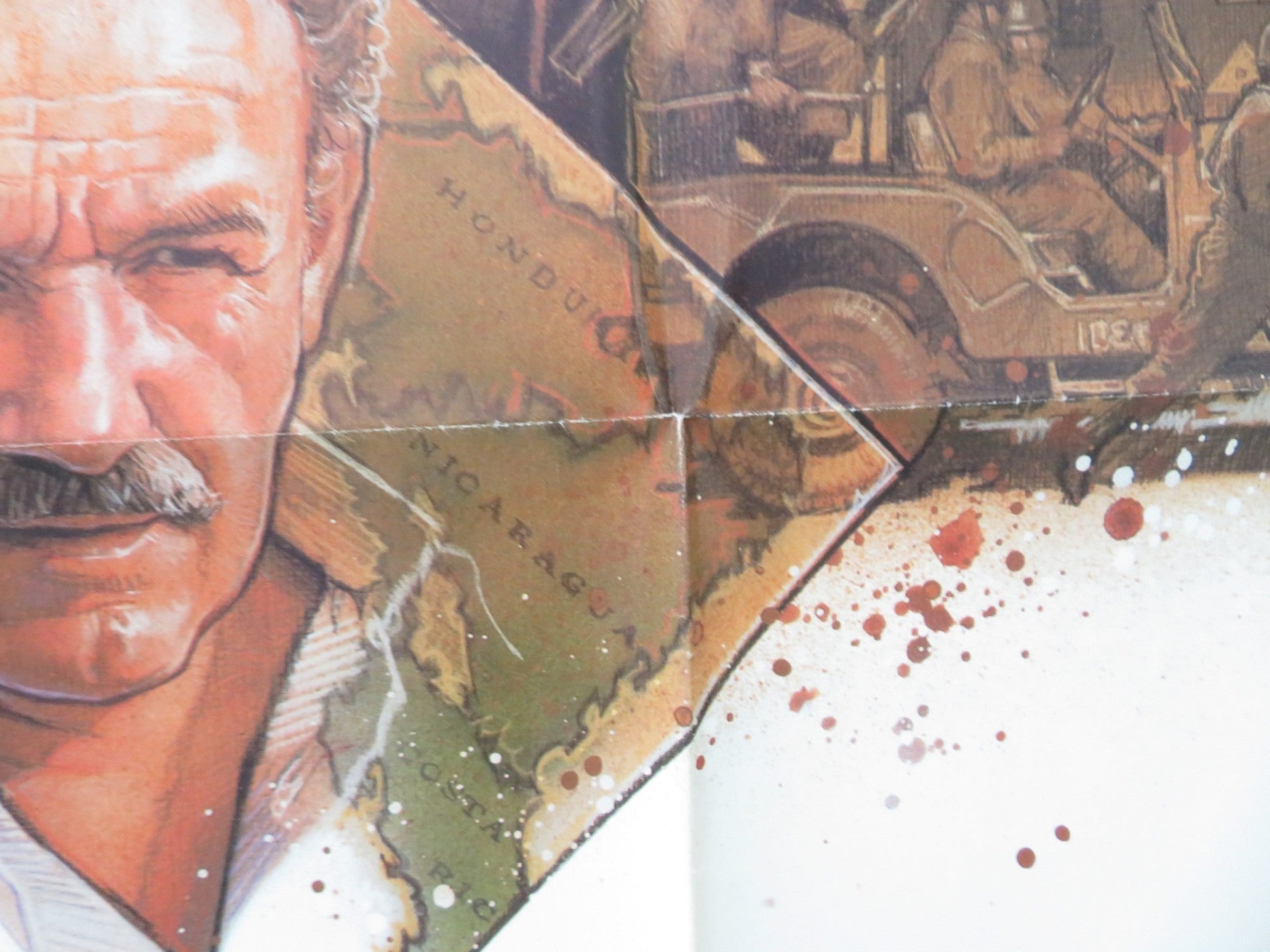 UNDER FIRE FOLDED US ONE SHEET POSTER NICK NOLTE GENE HACKMAN 1983 Movie posters