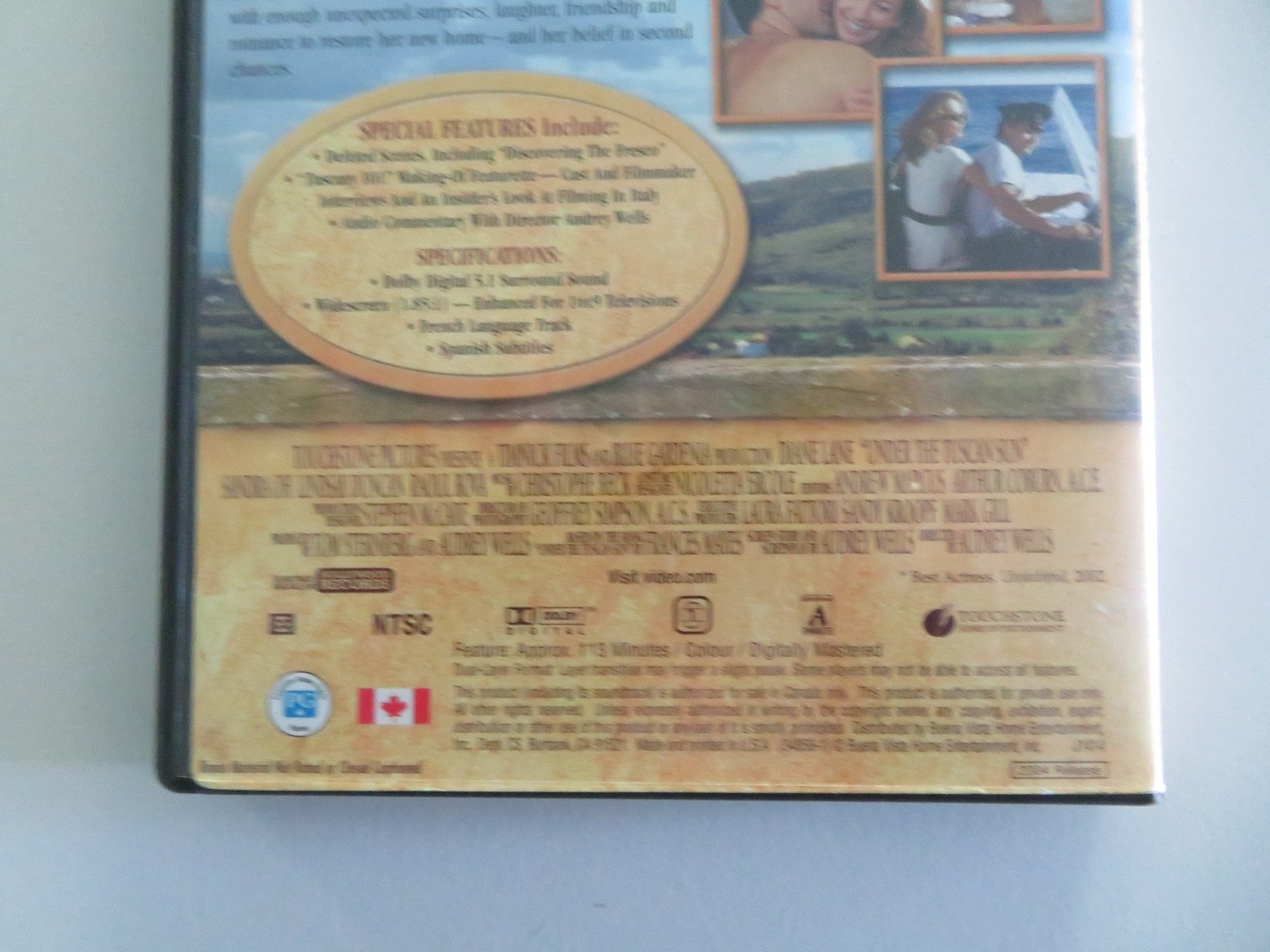Under the Tuscan Sun (DVD) Diane Lane Sandra Oh 2003 Region 1 Movie posters
