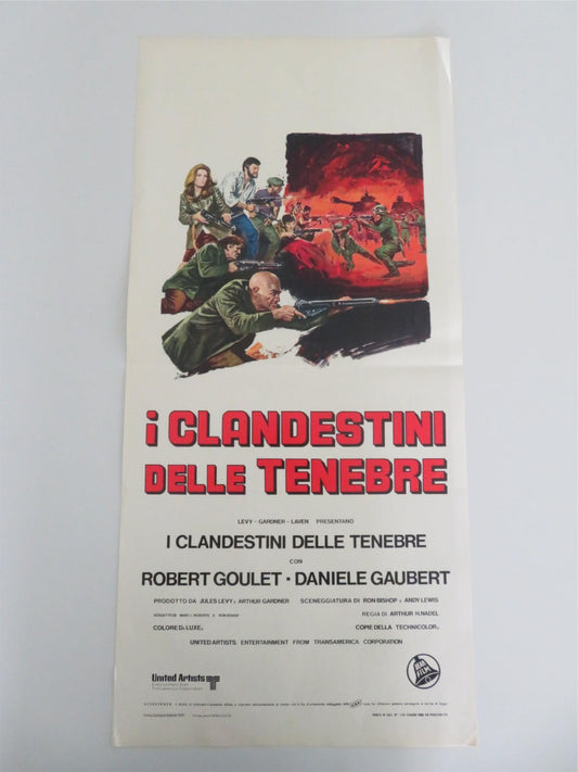Underground Italian Locandina Poster Robert Goulet Danièle Gaubert 1970 Movie posters