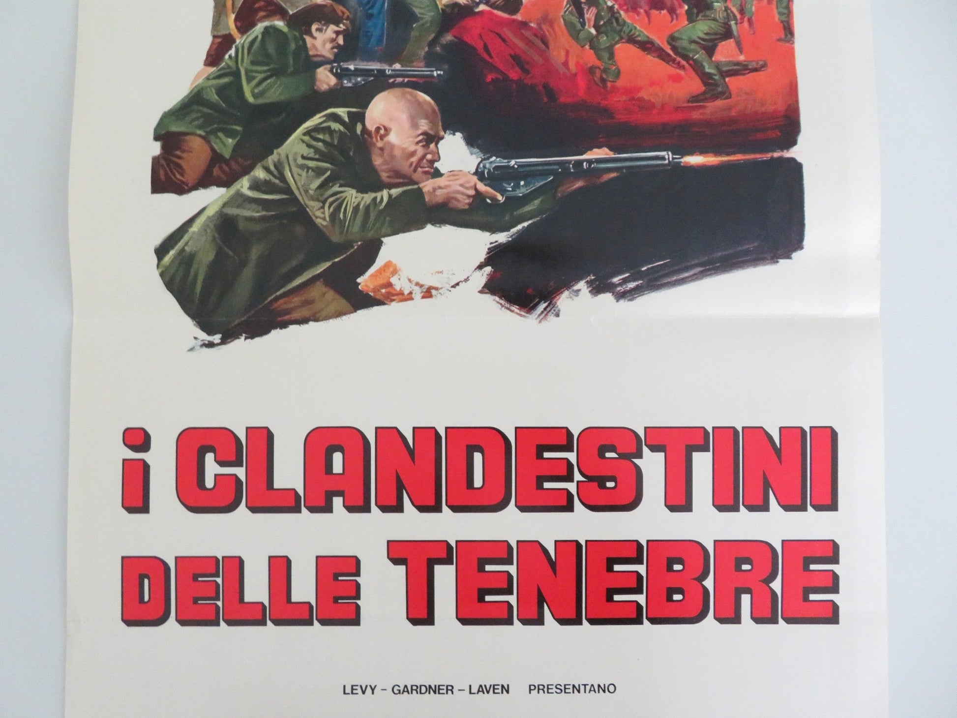 Underground Italian Locandina Poster Robert Goulet Danièle Gaubert 1970 Movie posters