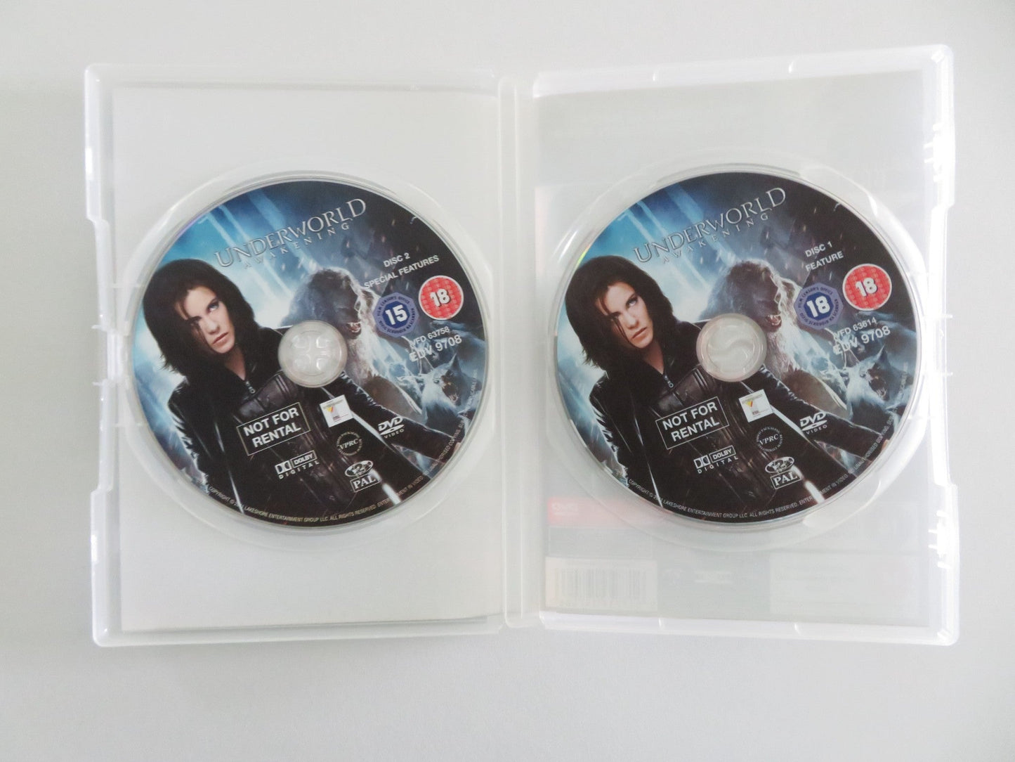Underworld: Awakening (DVD) Kate Beckinsale Theo James 2012 Region 2 Movie posters