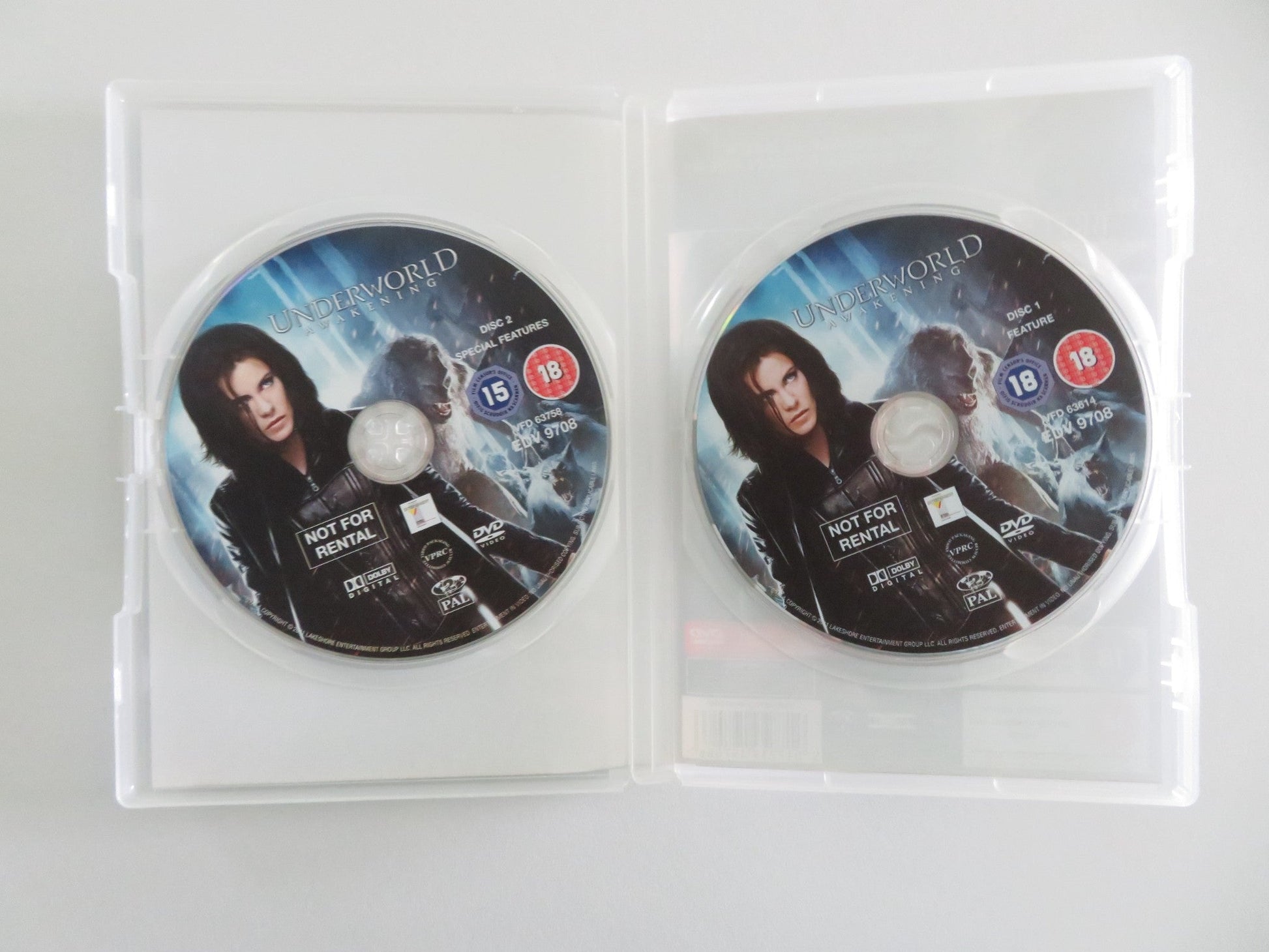 Underworld: Awakening (DVD) Kate Beckinsale Theo James 2012 Region 2 Movie posters