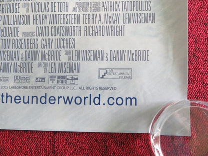 UNDERWORLD: EVOLUTION UK QUAD ROLLED POSTER KATE BECKINSALE BILL NIGHY 2006 Rendezvous Cinema Movie posters