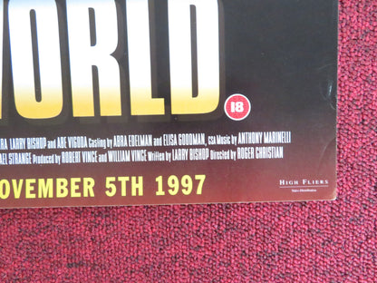 UNDERWORLD VHS VIDEO POSTER DENIS LEARY JOE MANTEGNA 1997 Rendezvous Cinema Movie posters