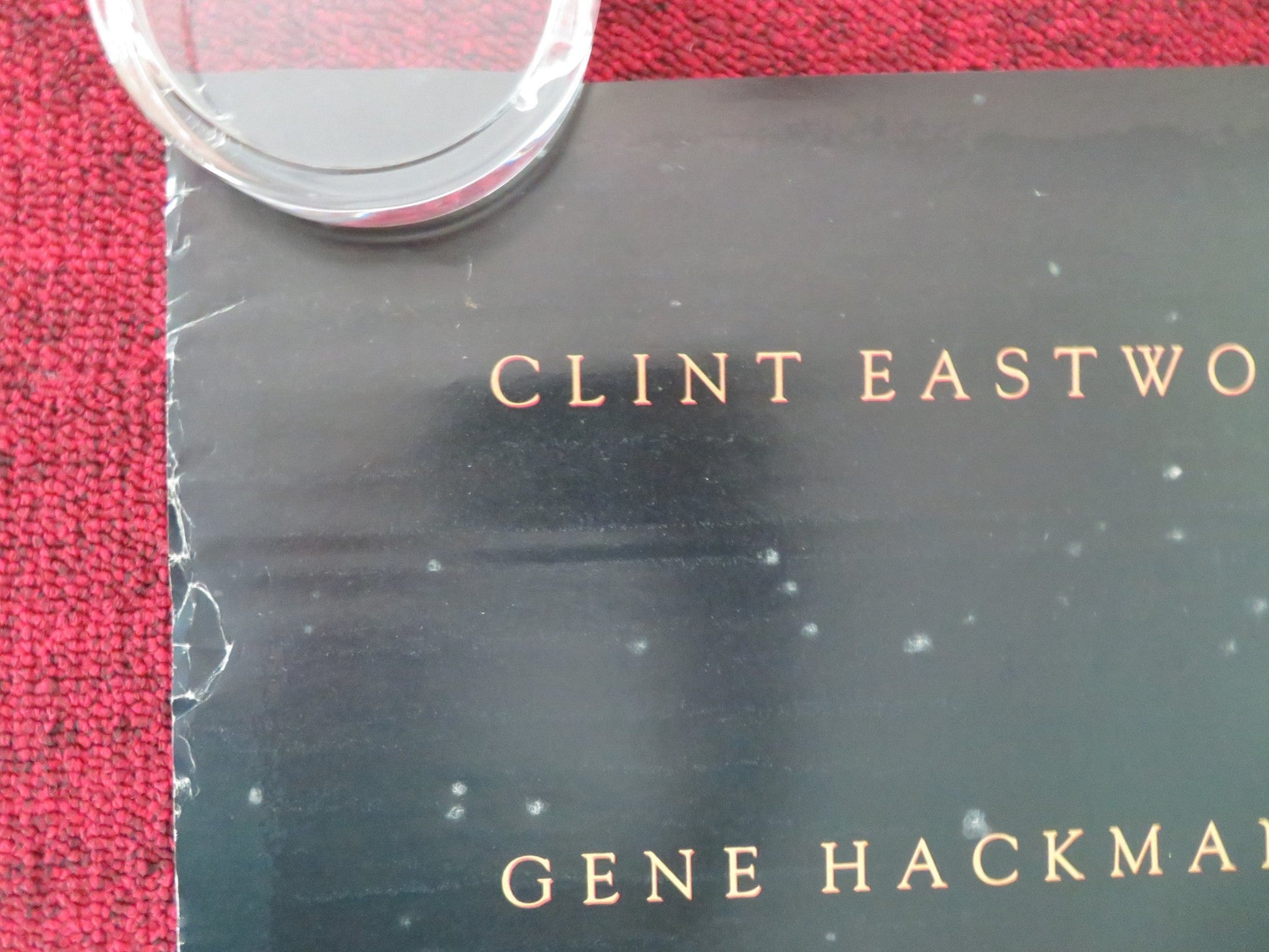 UNFORGIVEN & SHARON STONE (TWO SIDED POSTER) ROLLED EASTWOOD STONE HACKMAN 1990s Movie posters