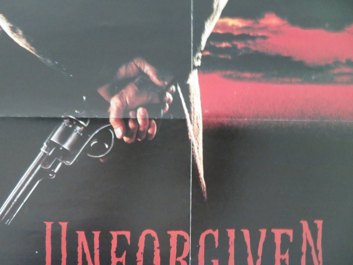 UNFORGIVEN & SHARON STONE (TWO SIDED POSTER) ROLLED EASTWOOD STONE HACKMAN 1990s Movie posters