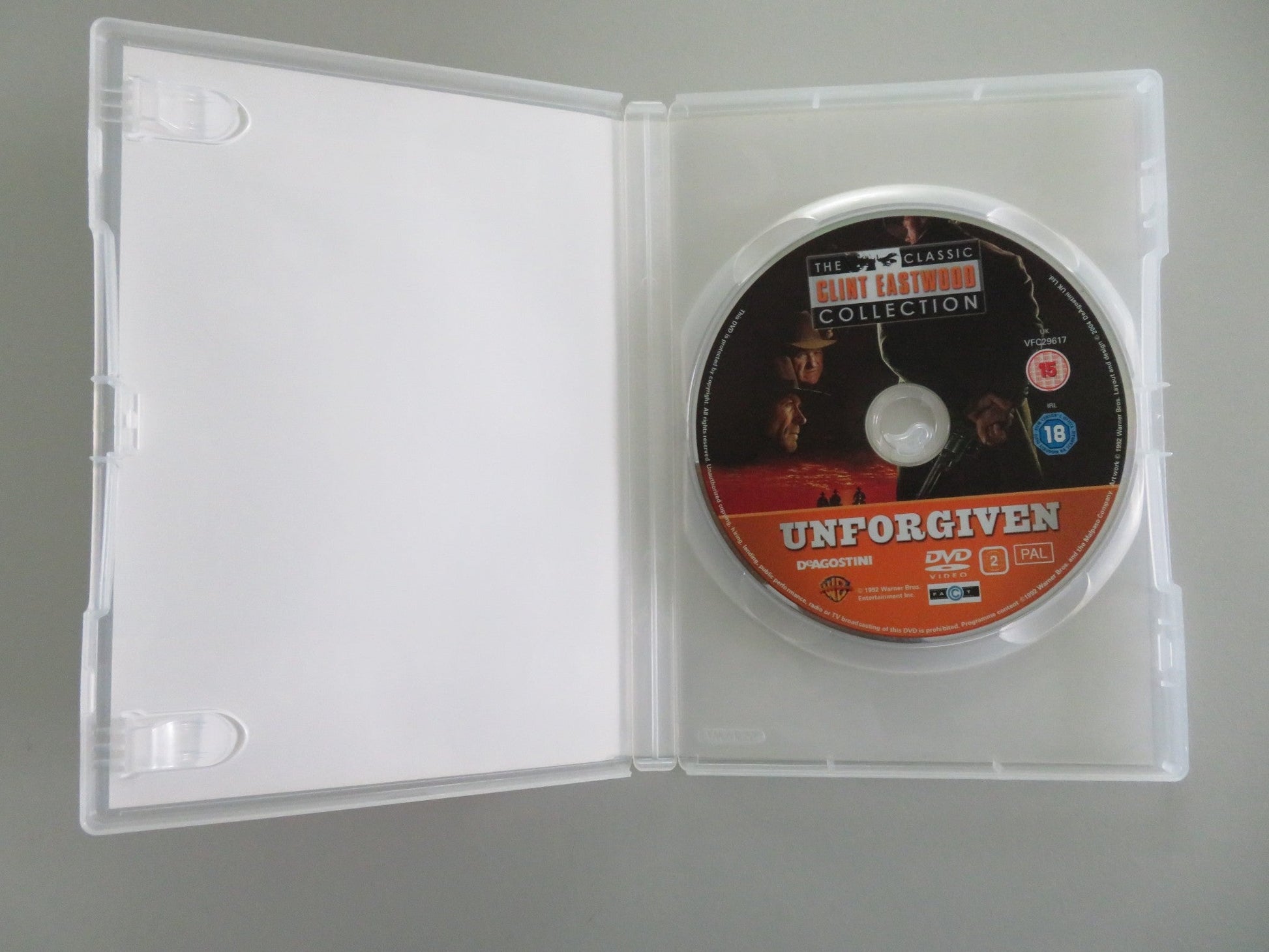 UNFORGIVEN - THE CLASSIC CLINT EASTWOOD COLLECTION (DVD) HACKMAN 1992 REGION 2 Movie posters