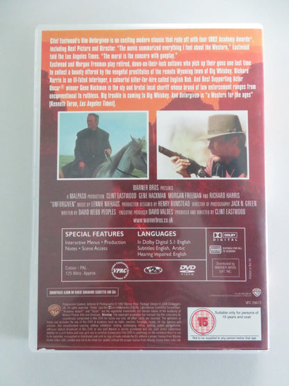 UNFORGIVEN - THE CLASSIC CLINT EASTWOOD COLLECTION (DVD) HACKMAN 1992 REGION 2 Movie posters