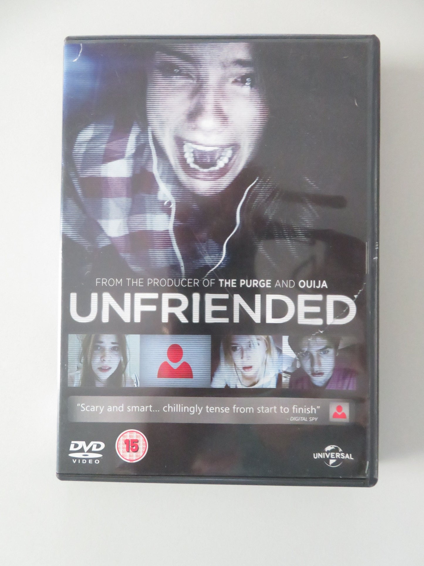 Unfriended (DVD) Shelley Hennig Heather Sossaman 2014 Region 2, 4, 5 Movie posters