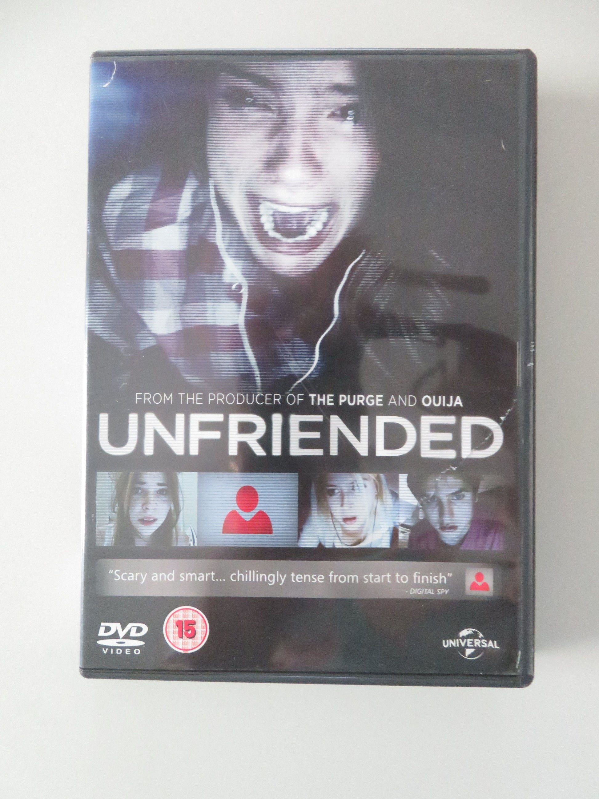 Unfriended (DVD) Shelley Hennig Heather Sossaman 2014 Region 2, 4, 5 Movie posters
