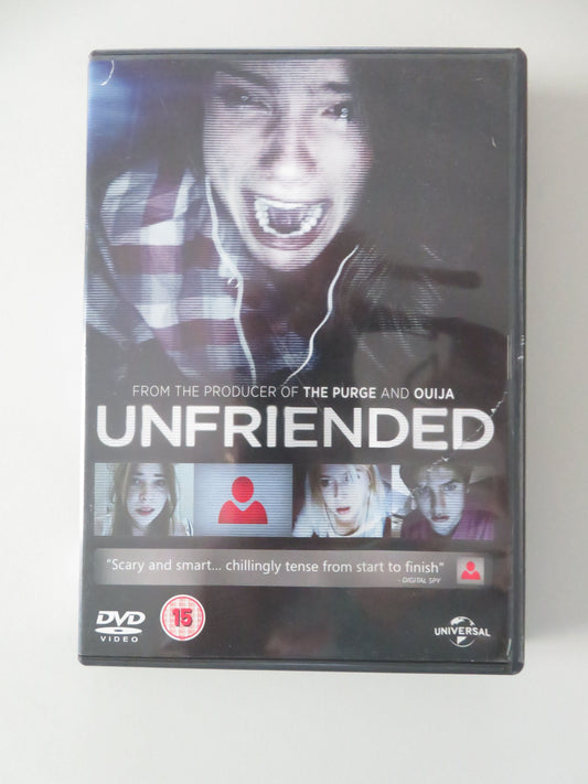 Unfriended (DVD) Shelley Hennig Heather Sossaman 2014 Region 2, 4, 5 Movie posters
