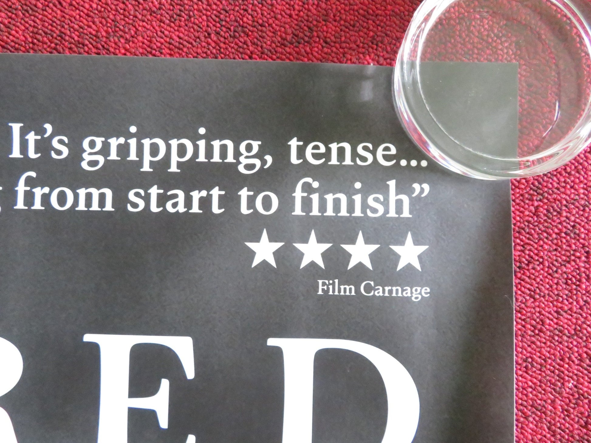 UNMOORED UK QUAD ROLLED POSTER ANNA PROCHNIAK KRIS HITCHEN 2023 Movie posters