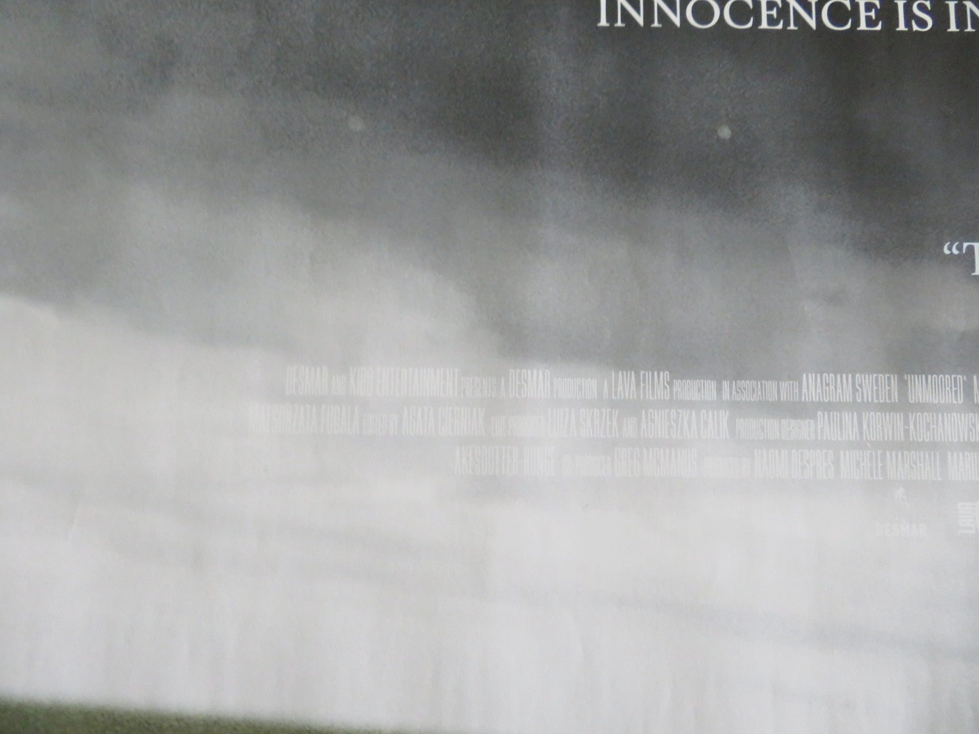 UNMOORED UK QUAD ROLLED POSTER ANNA PROCHNIAK KRIS HITCHEN 2023 Movie posters