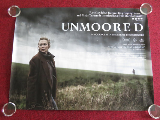 UNMOORED UK QUAD ROLLED POSTER ANNA PROCHNIAK KRIS HITCHEN 2023 Movie posters
