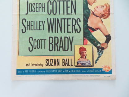 Untamed Frontier US Insert Poster Joseph Cotten Shelley Winters 1952 Movie posters