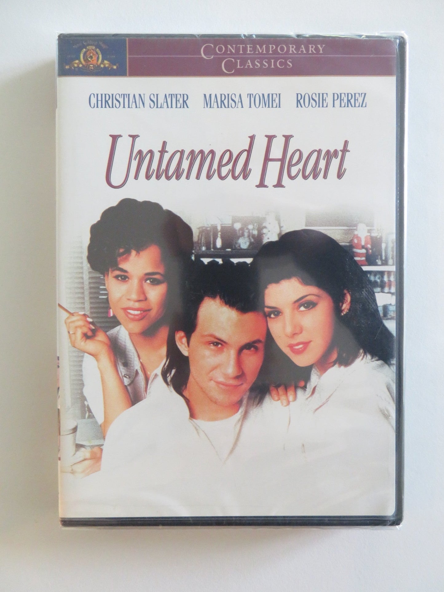 UNTAMED HEART (DVD) CHRISTIAN SLATER MARISA TOMEI 1993 REGION 1 Rendezvous Cinema Movie posters