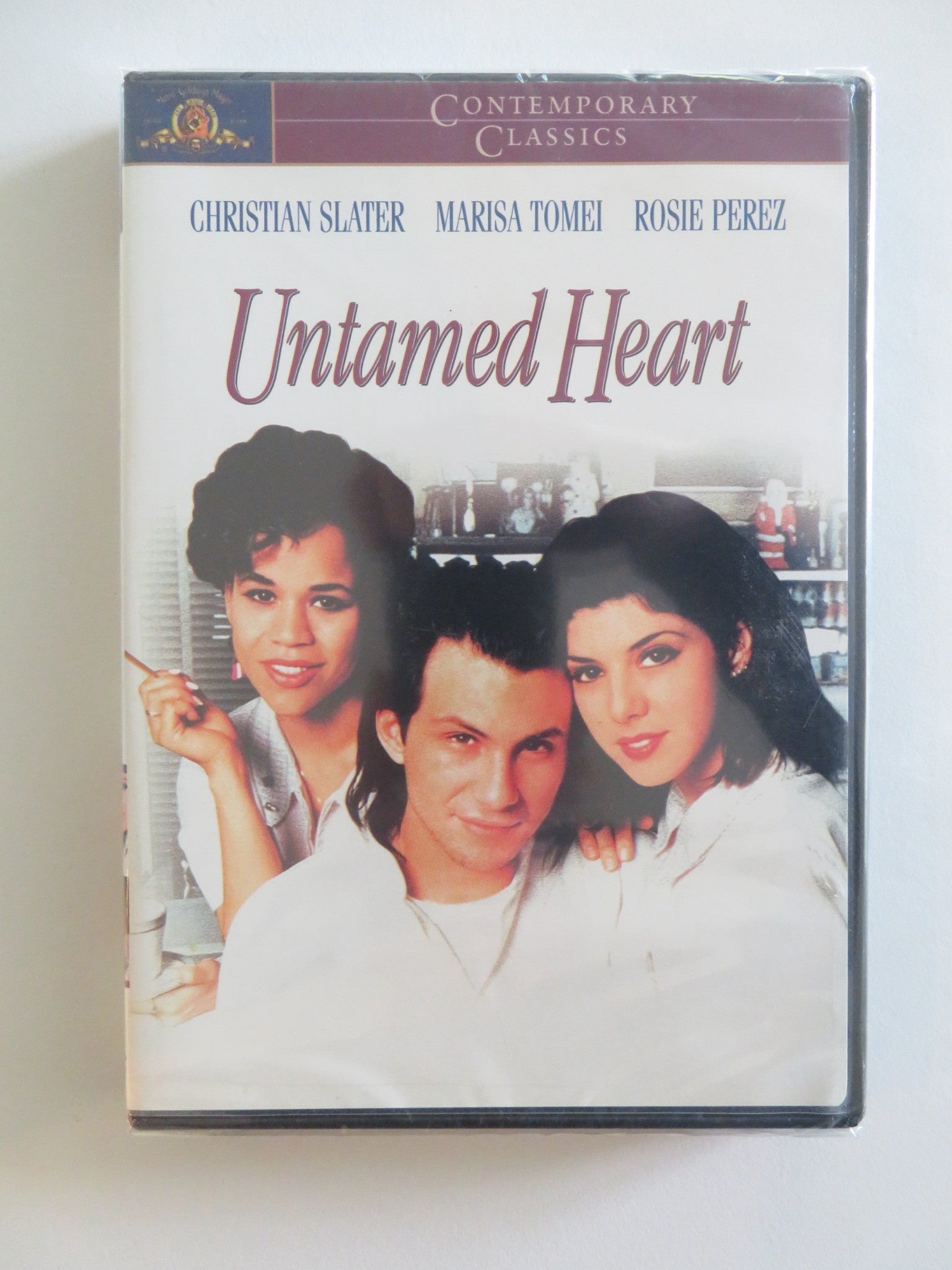 UNTAMED HEART (DVD) CHRISTIAN SLATER MARISA TOMEI 1993 REGION 1 Rendezvous Cinema Movie posters