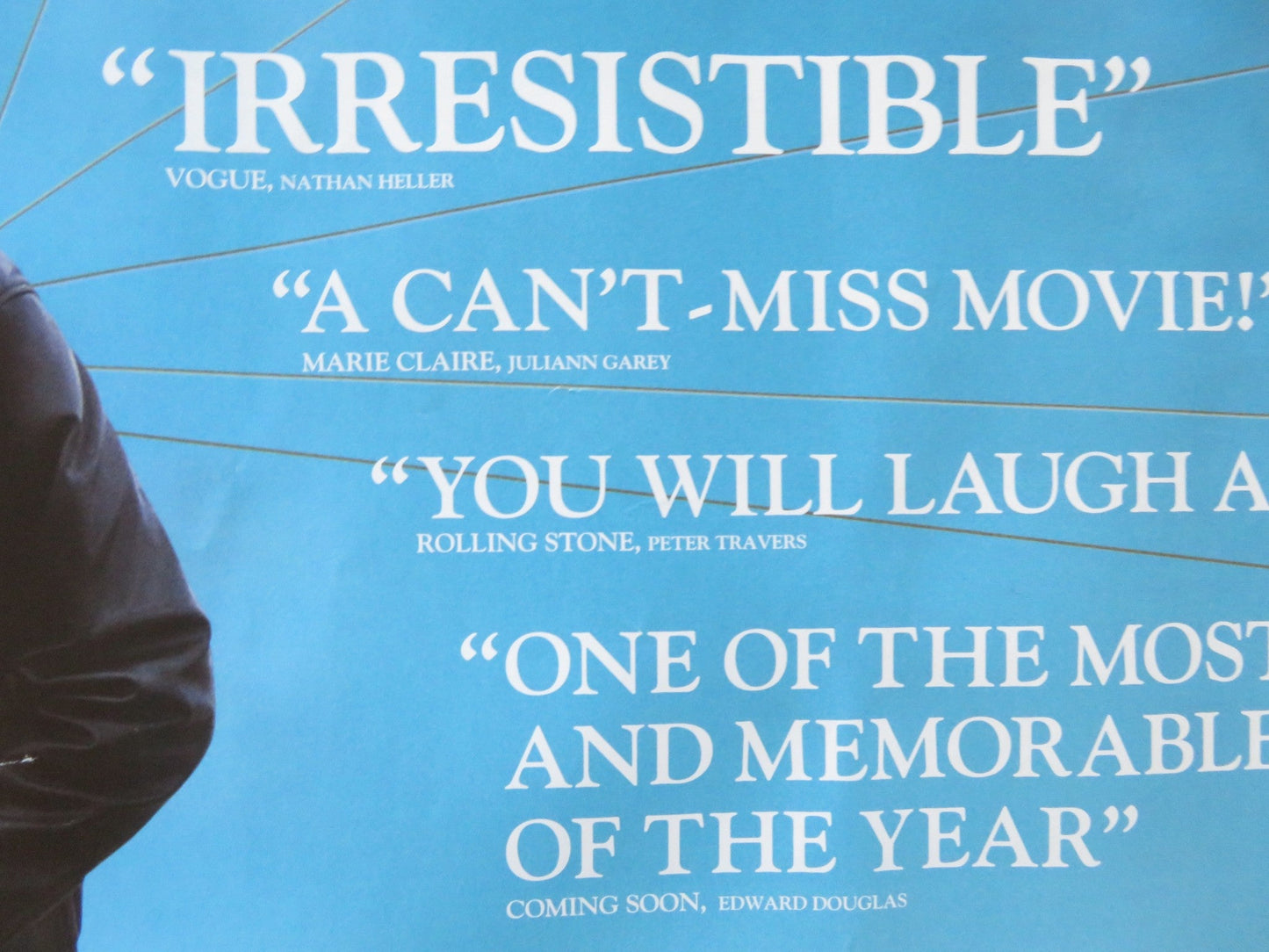 UNTOUCHABLE UK QUAD ROLLED POSTER FRANCOIS CLUZET OMAR SY 2011 Rendezvous Cinema Movie posters