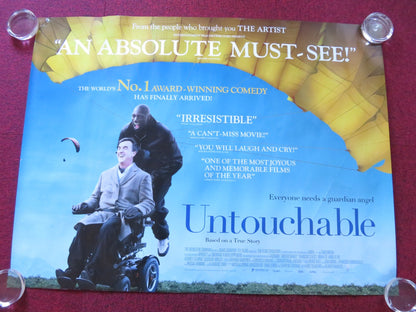 UNTOUCHABLE UK QUAD ROLLED POSTER FRANCOIS CLUZET OMAR SY 2011 Rendezvous Cinema Movie posters