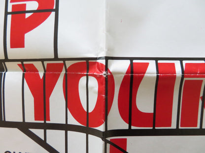UP YOURS FOLDED US ONE SHEET POSTER EDDIE RYDER CINDY MORGAN 1979 Rendezvous Cinema Movie posters