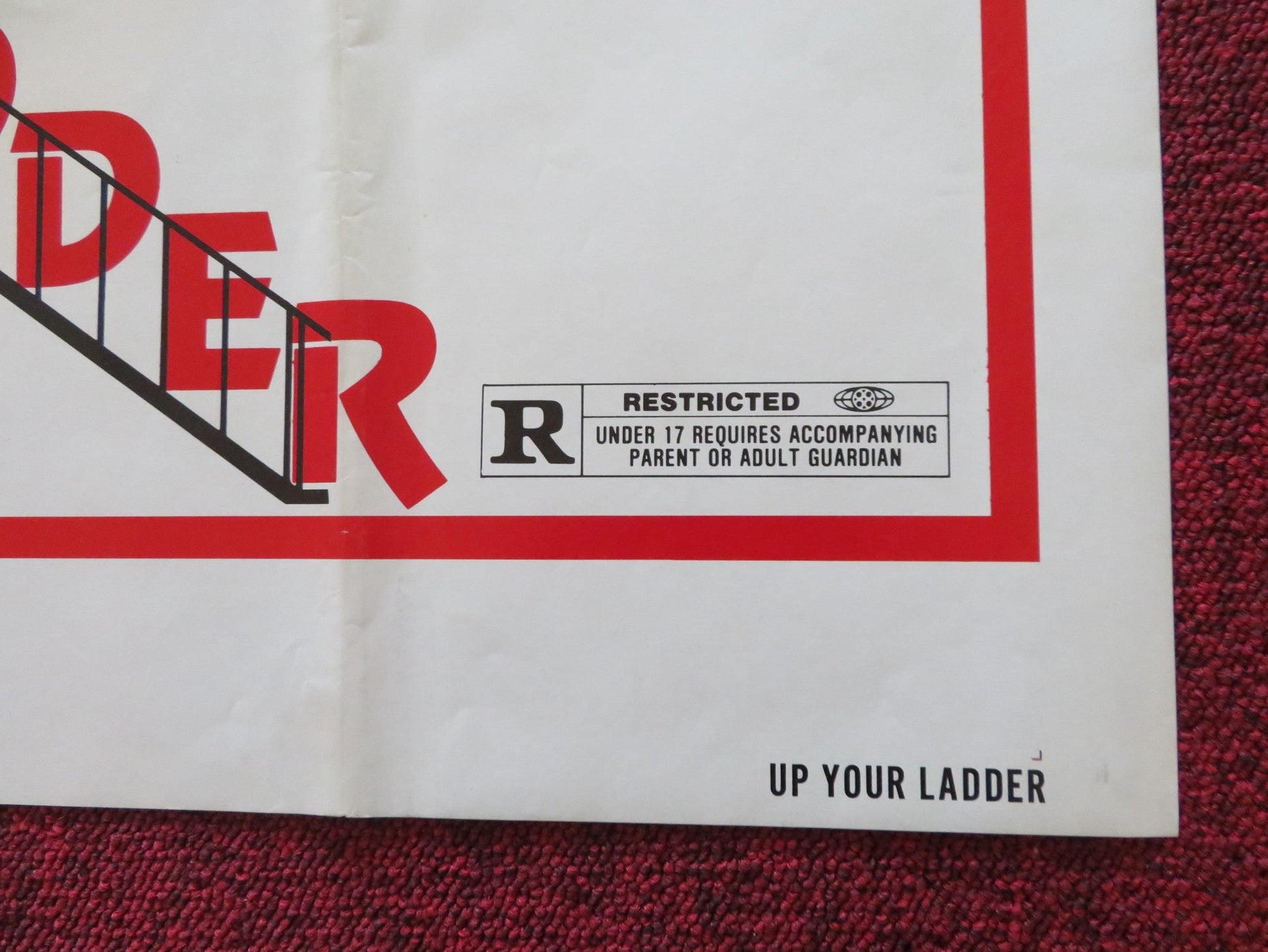 UP YOURS FOLDED US ONE SHEET POSTER EDDIE RYDER CINDY MORGAN 1979 Rendezvous Cinema Movie posters