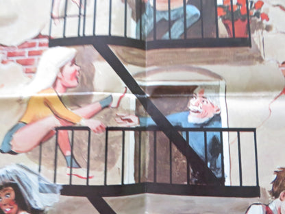UP YOURS FOLDED US ONE SHEET POSTER EDDIE RYDER CINDY MORGAN 1979 Rendezvous Cinema Movie posters