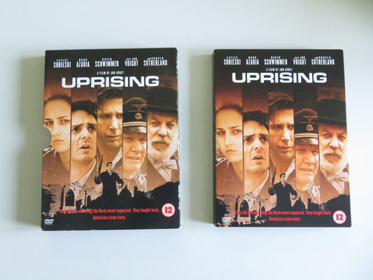 UPRISING (DVD) DAVID SCHWIMMER DONALD SUTHERLAND HANK AZARIA 2001 REGION 2 - Rendezvous Cinema