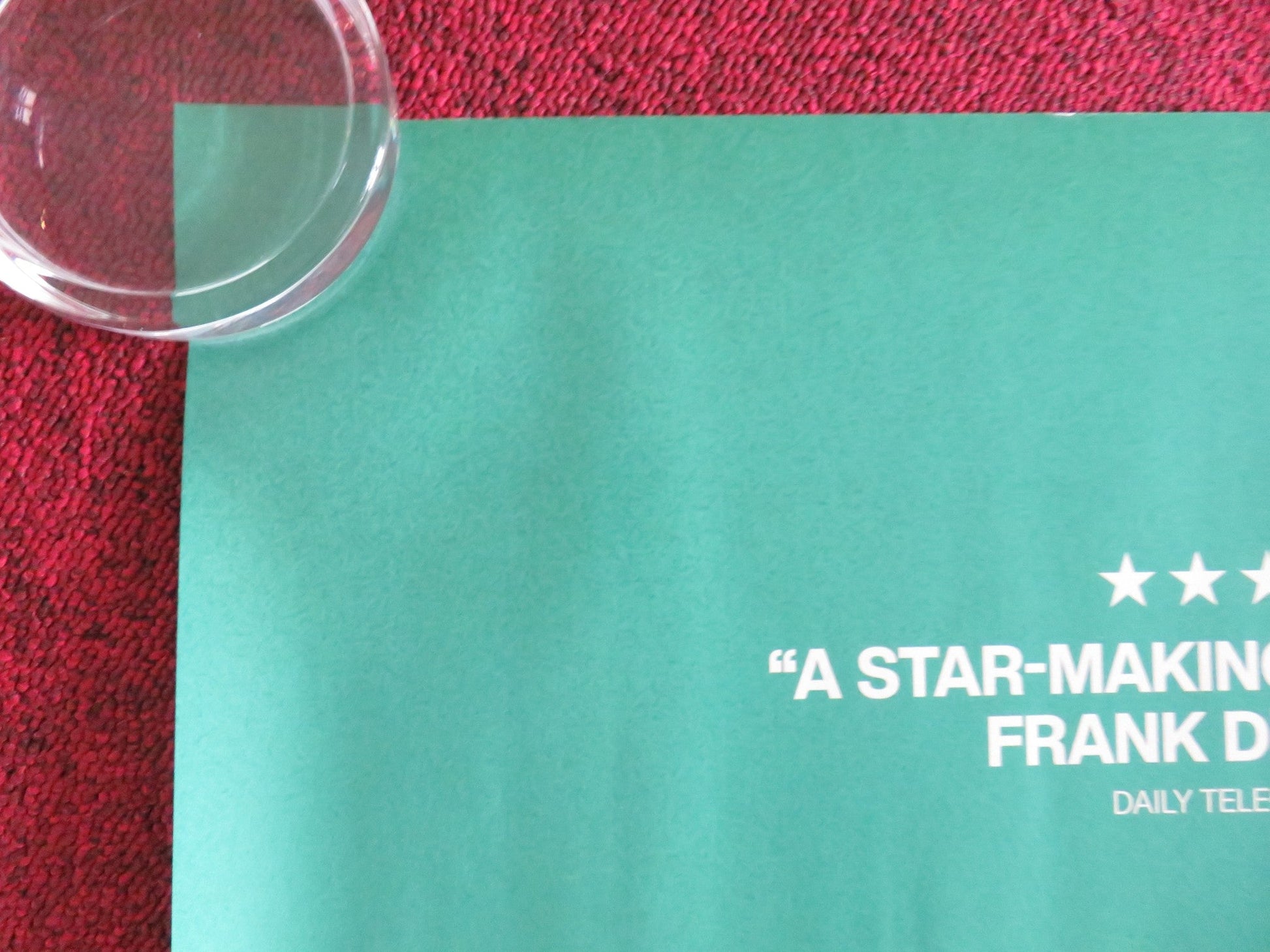 URCHIN UK QUAD ROLLED POSTER FRANK DILLANE MEGAN NORTHAM 2025 Movie posters