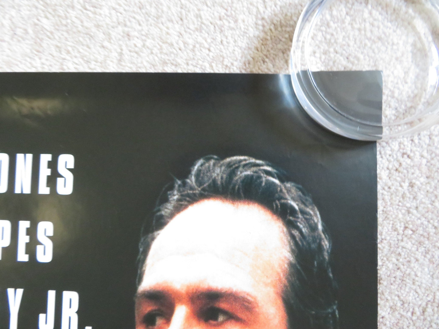 U.S. MARSHALS VHS VIDEO POSTER TOMMY LEE JONES WESLEY SNIPES 1998 Rendezvous Cinema Movie posters