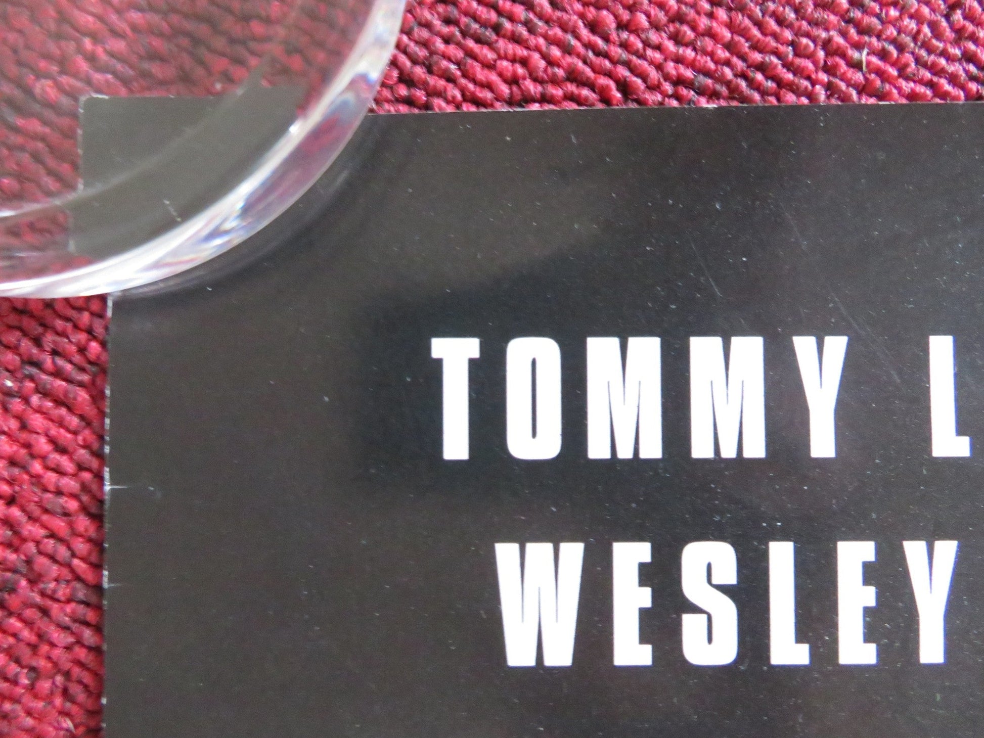 U.S. MARSHALS VHS VIDEO POSTER TOMMY LEE JONES WESLEY SNIPES 1998 Rendezvous Cinema Movie posters