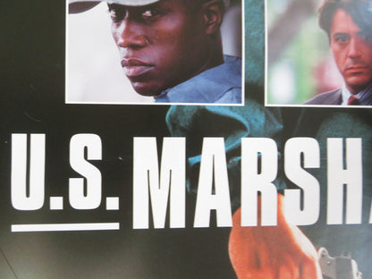 U.S. MARSHALS VHS VIDEO POSTER TOMMY LEE JONES WESLEY SNIPES 1998 Rendezvous Cinema Movie posters