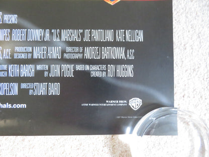 U.S. MARSHALS VHS VIDEO POSTER TOMMY LEE JONES WESLEY SNIPES 1998 Rendezvous Cinema Movie posters