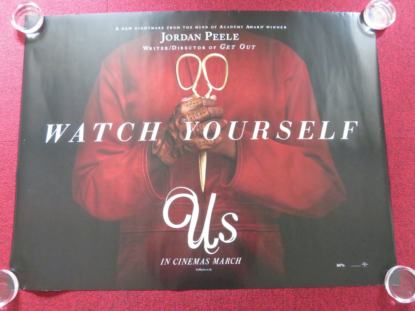 US UK QUAD ROLLED POSTER LUPITA NYONG'O ELISABETH MOSS 2019 Rendezvous Cinema Movie posters