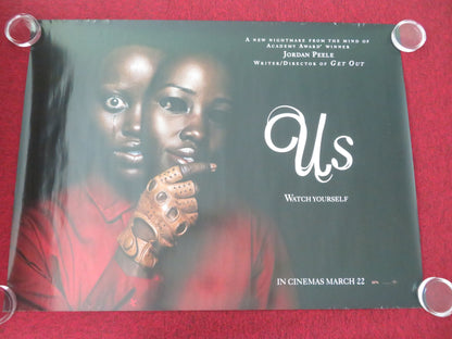 Us UK Quad Rolled Poster Lupita Nyong'o Winston Duke Elisabeth Moss 2019 Movie posters