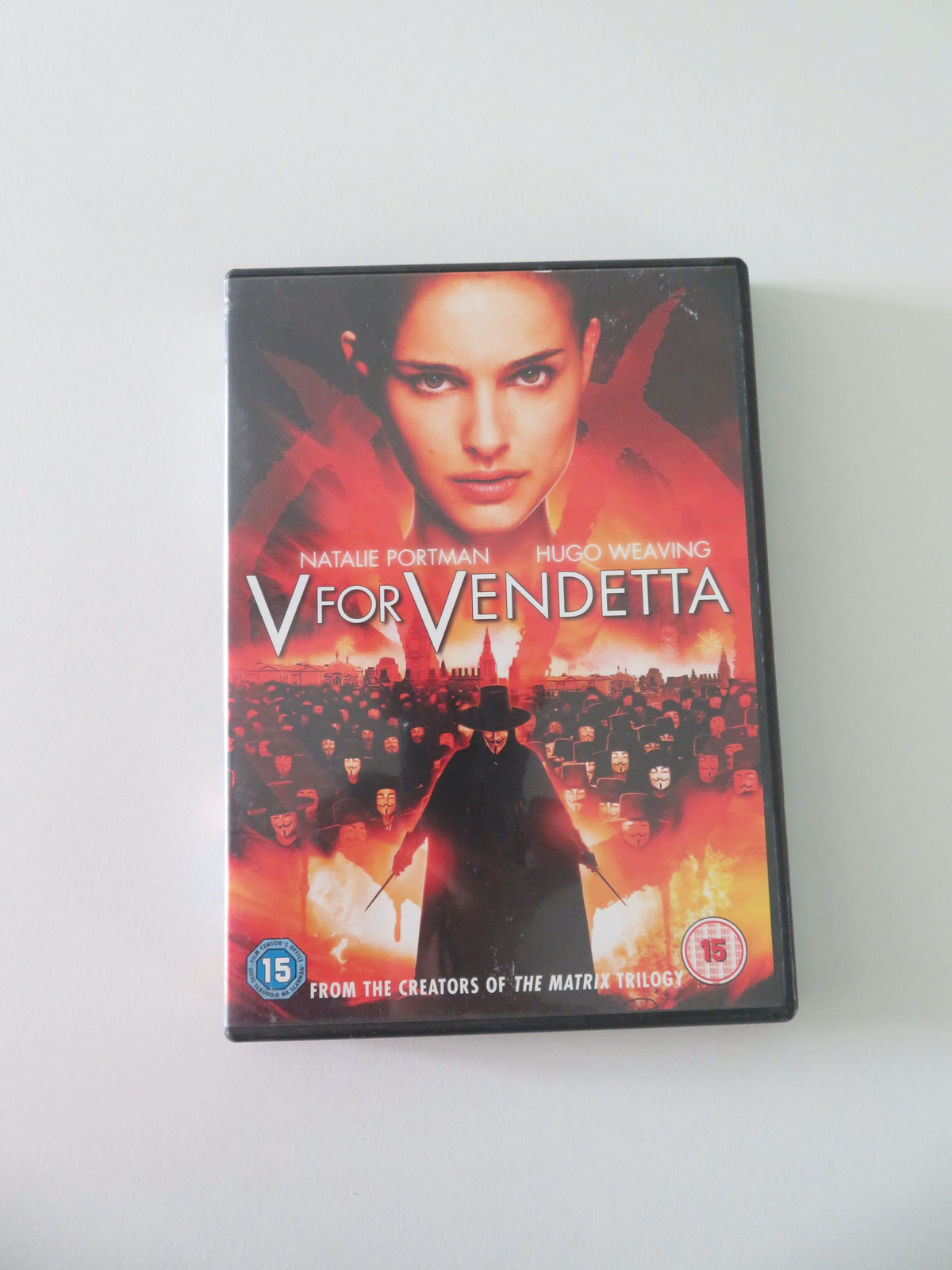 V for Vendetta (DVD) Hugo Weaving Natalie Portman 2006 Region 2 Movie posters