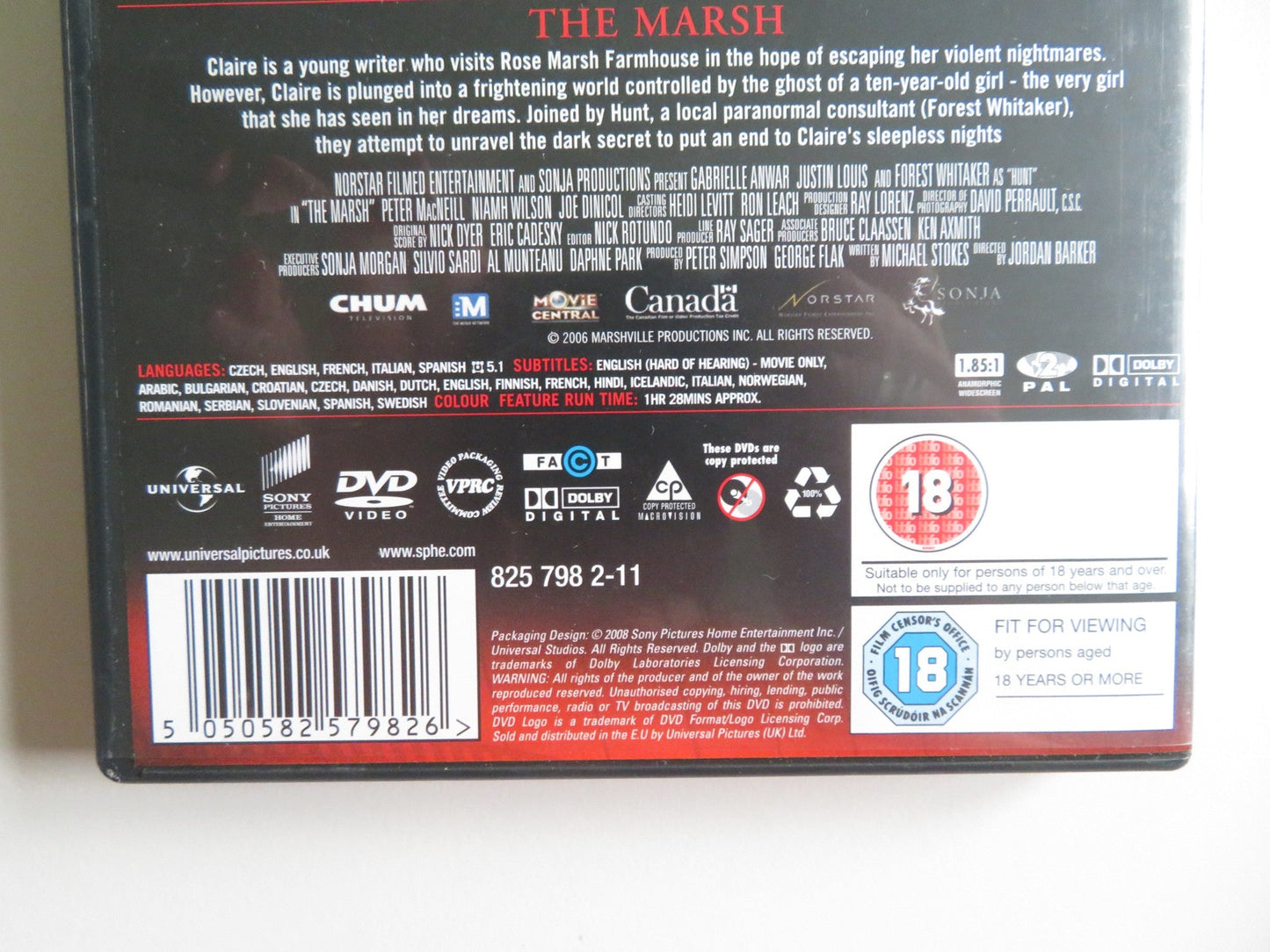 VACANCY / THE HITCHER / THE MARSH - 3 DISC (DVD) BECKINSALE BUSH 2006 REGION 2 Movie posters