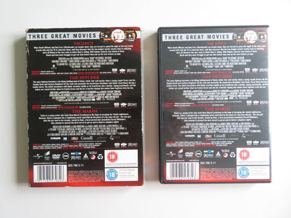 VACANCY / THE HITCHER / THE MARSH - 3 DISC (DVD) BECKINSALE BUSH 2006 REGION 2 Movie posters