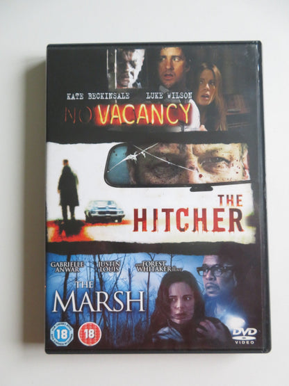 VACANCY / THE HITCHER / THE MARSH - 3 DISC (DVD) BECKINSALE BUSH 2006 REGION 2 Movie posters