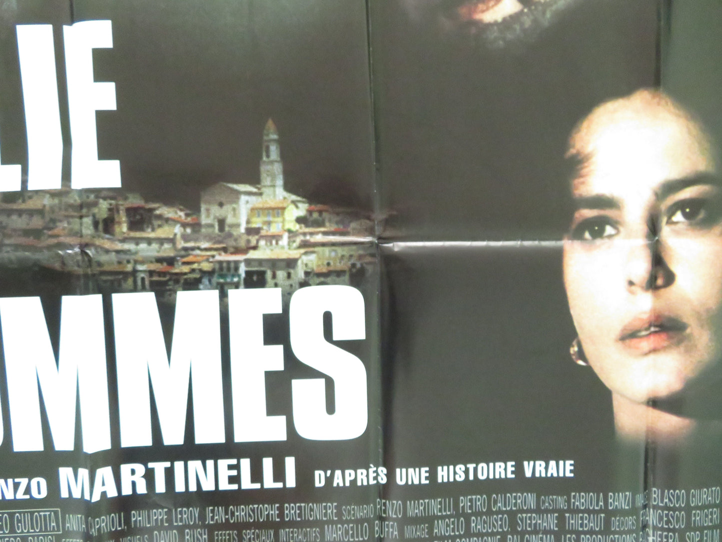 Vajont French Grande Poster Michel Serrault Daniel Auteuil Laura Morante 2001 Movie posters