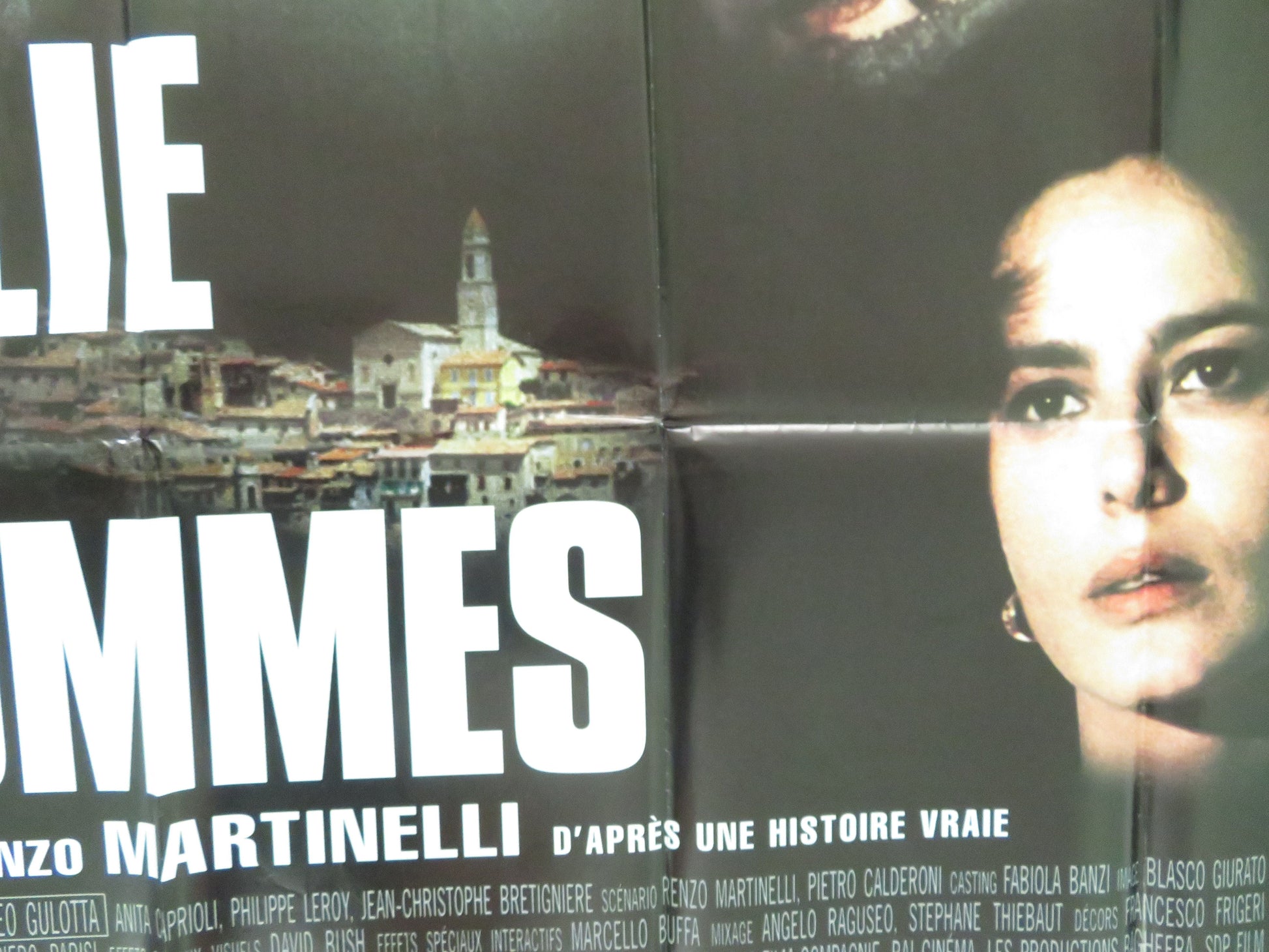 Vajont French Grande Poster Michel Serrault Daniel Auteuil Laura Morante 2001 Movie posters