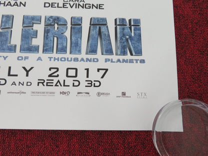 VALERIAN US ONE SHEET ROLLED POSTER RIHANNA CARA DELEVINGNE 2017 Movie posters