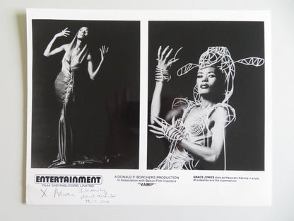 VAMP MOVIE STILL PHOTO LOT OF 3 GRACE JONES CHRIS MAKEPEACE DEDEE PFEIFFER 1986 - Rendezvous Cinema