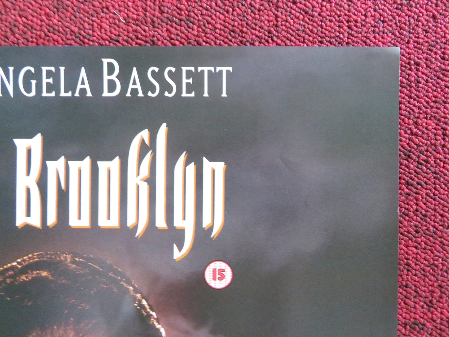 VAMPIRE IN BROOKLYN VHS VIDEO POSTER EDDIE MURPHY ANGELA BASSETT 1995 Rendezvous Cinema Movie posters