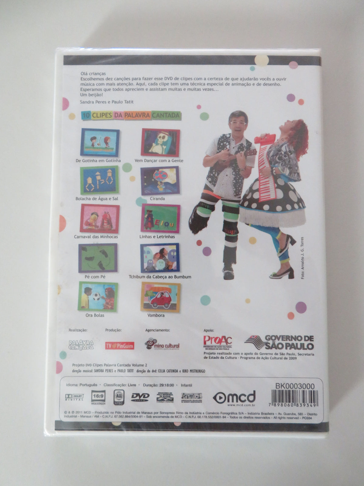 Vem Dancar Com A Gente: 10 Clipes Da Palavra Cantada (DVD) Peres 2011 Region All Movie posters