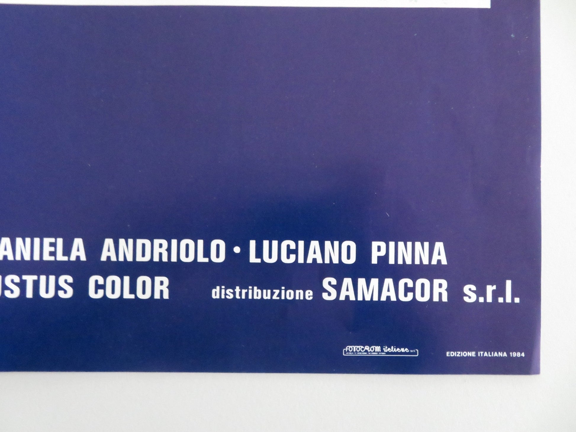 Venni vidi e m'arrapaoh Italian Fotobusta Poster Giziana Spatrisano 1984 Movie posters