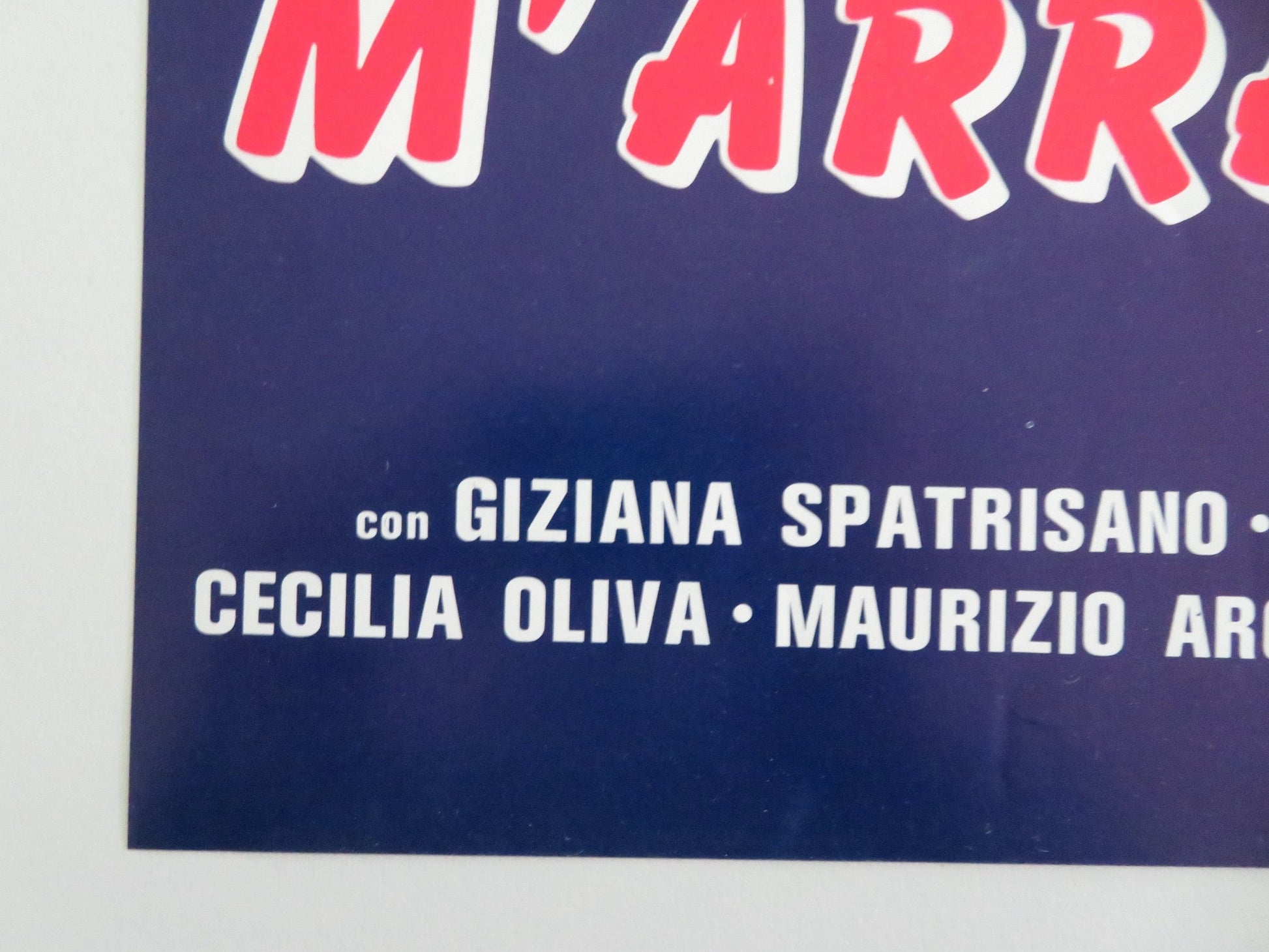 Venni vidi e m'arrapaoh Italian Fotobusta Poster Giziana Spatrisano 1984 Movie posters