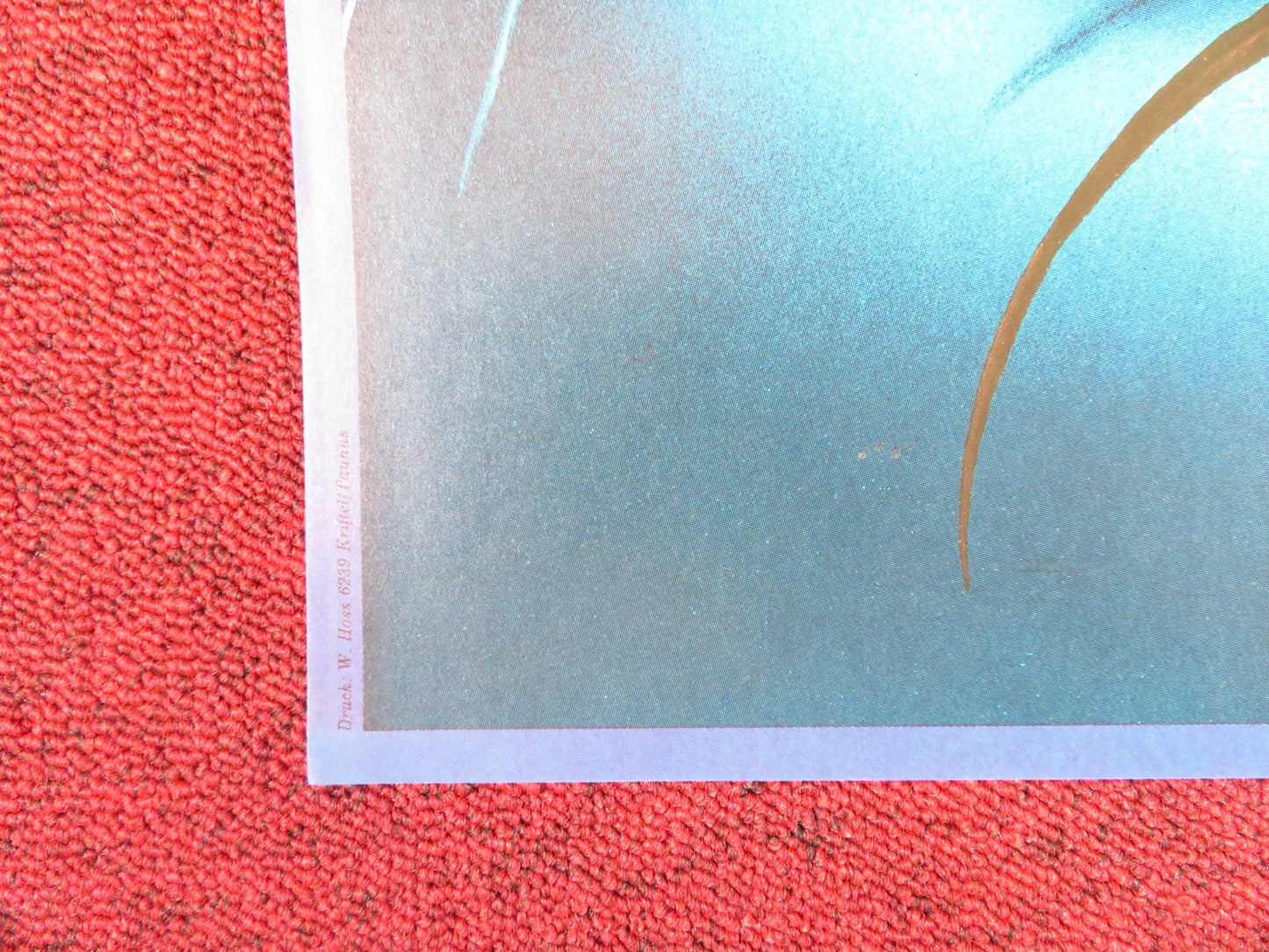 VENOM GERMAN A1 POSTER FOLDED KLAUS KINSKI OLIVER REED 1982 Rendezvous Cinema Movie posters