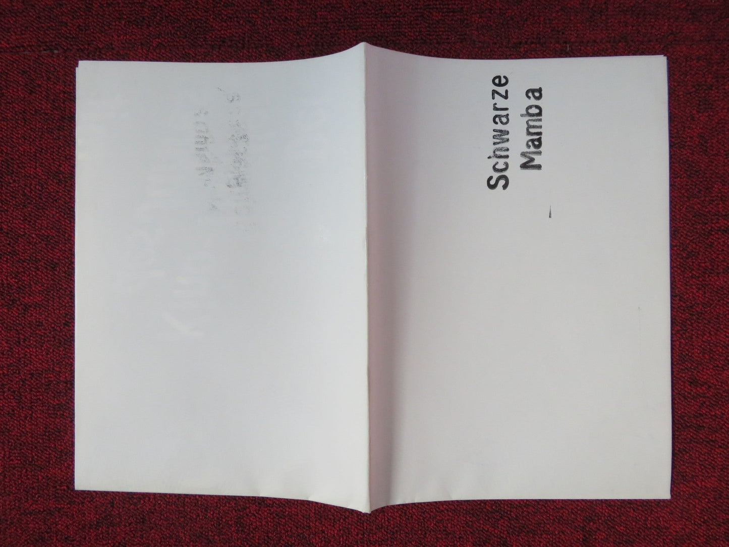 VENOM GERMAN A1 POSTER FOLDED KLAUS KINSKI OLIVER REED 1982 Rendezvous Cinema Movie posters