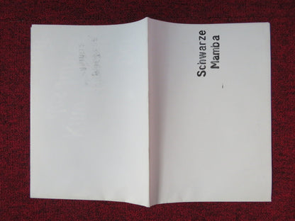 VENOM GERMAN A1 POSTER FOLDED KLAUS KINSKI OLIVER REED 1982 Rendezvous Cinema Movie posters