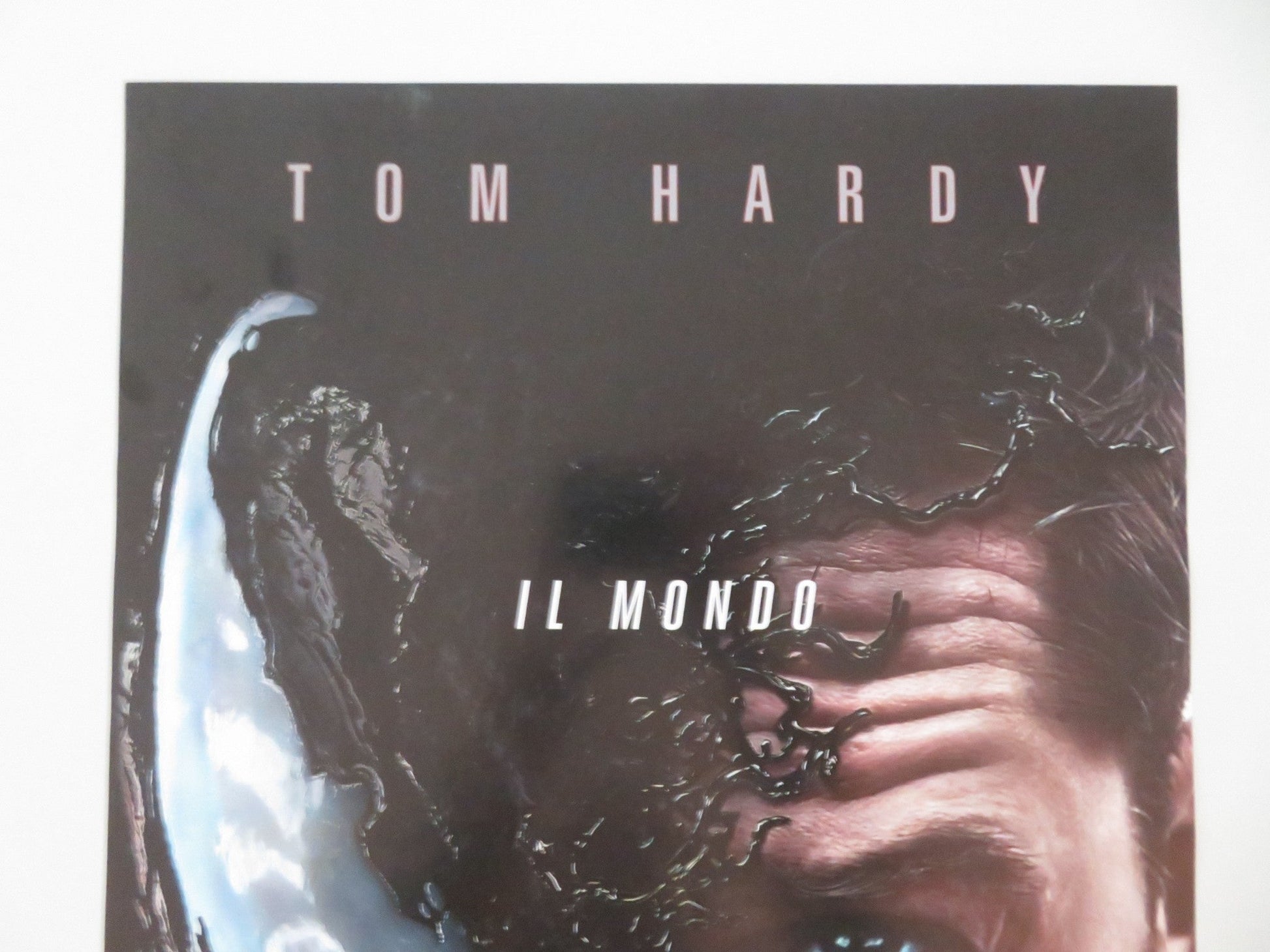 VENOM ITALIAN LOCANDINA POSTER TOM HARDY MICHELLE WILLIAMS 2018 Movie posters